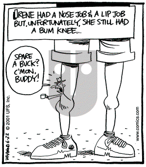 Reality Check on Friday June 22, 2001 Comic Strip