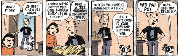 Pooch Cafe - Friday May 25, 2012 Comic Strip