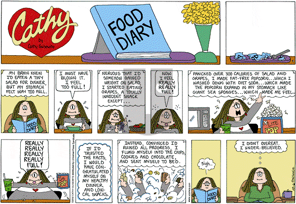 Cathy Classics - Sunday October 6, 2013 Comic Strip