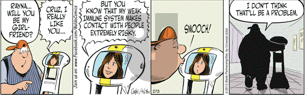 Baldo on Wednesday February 13, 2013 Comic Strip