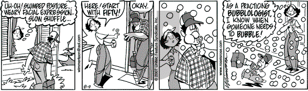 Rose is Rose on Thursday August 9, 2007 Comic Strip