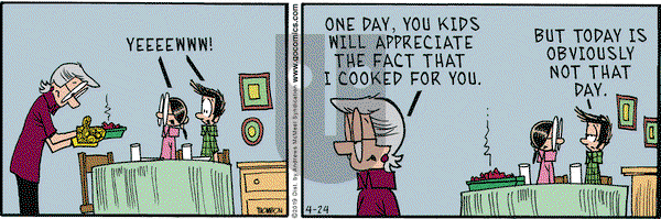 Grand Avenue on Wednesday April 24, 2019 Comic Strip