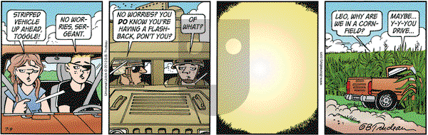 Doonesbury on Monday July 9, 2012 Comic Strip