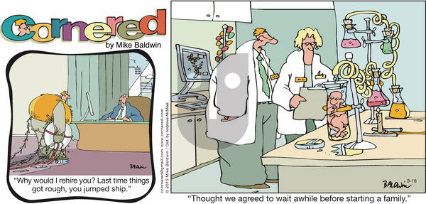 Cornered on Sunday September 16, 2018 Comic Strip