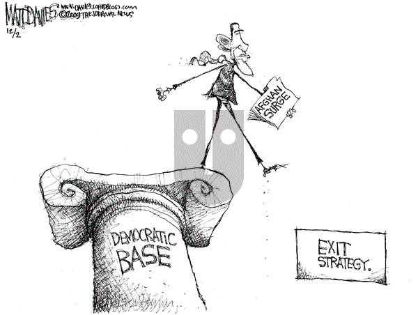 Matt Davies on Wednesday December 2, 2009 Comic Strip