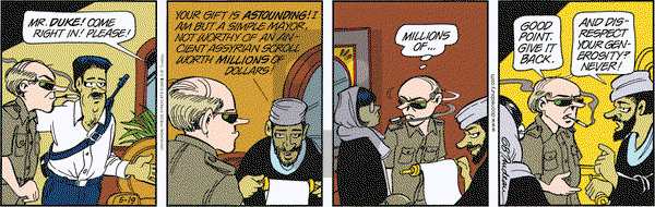 Doonesbury on Monday May 19, 2003 Comic Strip