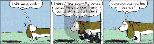 Fred Basset on Tuesday November 30, 2010 Comic Strip