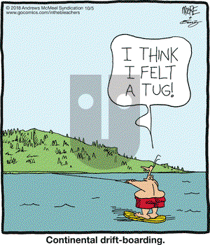 In the Bleachers on Friday October 5, 2018 Comic Strip