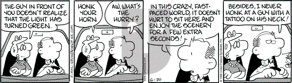 Drabble on Saturday June 20, 1998 Comic Strip