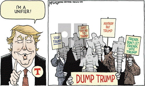 Robert Ariail - Tuesday March 8, 2016 Comic Strip