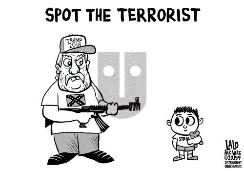 Lalo Alcaraz on Monday November 30, 2015 Comic Strip