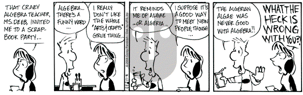 Barkeater Lake on Tuesday June 12, 2012 Comic Strip