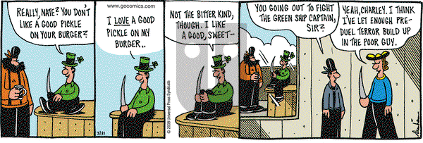 Overboard on Monday March 31, 2008 Comic Strip