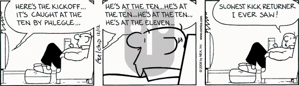 The Born Loser on Friday December 12, 2008 Comic Strip
