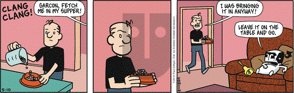 Pooch Cafe on Thursday May 10, 2018 Comic Strip