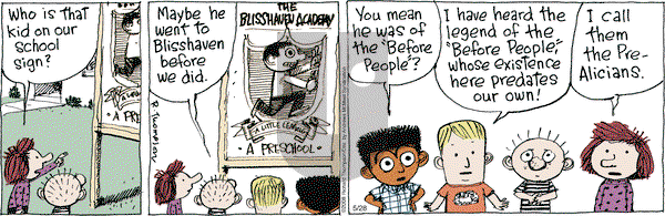 Cul de Sac on Monday May 28, 2018 Comic Strip