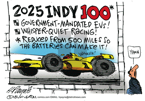 Henry Payne on Wednesday May 23, 2018 Comic Strip