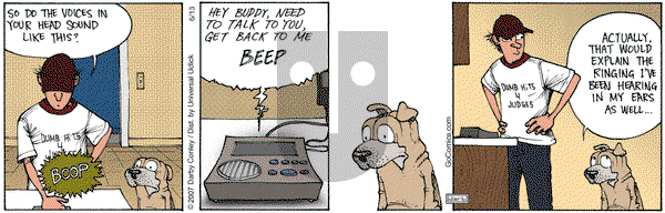 Get Fuzzy on Saturday June 13, 2015 Comic Strip