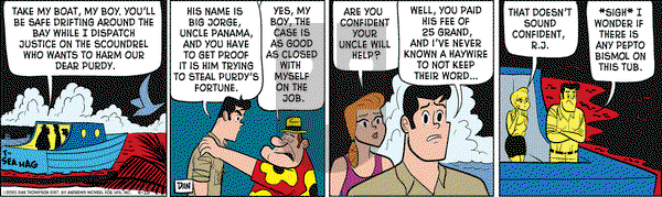 Rip Haywire on Thursday April 15, 2021 Comic Strip