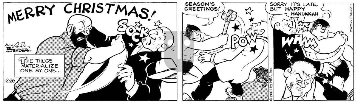 Alley Oop - Wednesday December 26, 2001 Comic Strip