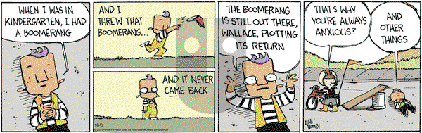 Wallace the Brave on Saturday October 3, 2020 Comic Strip