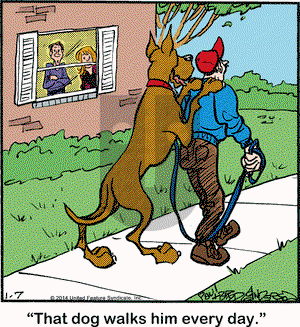 Marmaduke on Tuesday January 7, 2014 Comic Strip