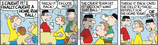Drabble on Wednesday August 20, 2014 Comic Strip