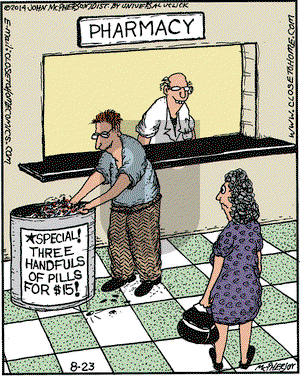 Close to Home on Saturday August 23, 2014 Comic Strip