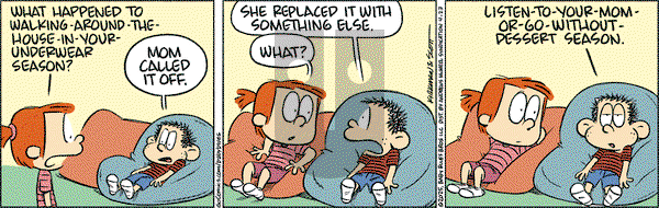 Baby Blues on Wednesday April 23, 2025 Comic Strip