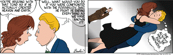 9 Chickweed Lane on Saturday June 20, 2009 Comic Strip