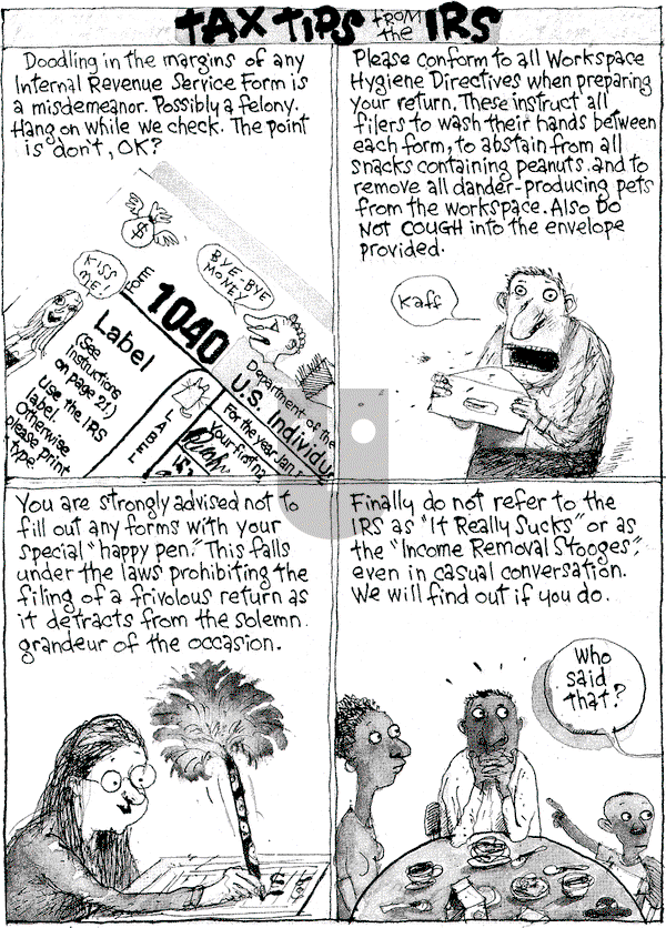 Richard's Poor Almanac on Thursday April 7, 2011 Comic Strip