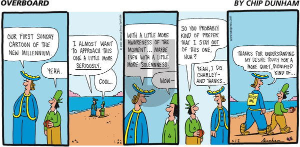 Overboard on Sunday January 2, 2000 Comic Strip
