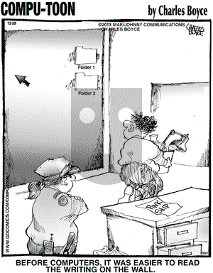 Compu-toon - Saturday December 28, 2013 Comic Strip