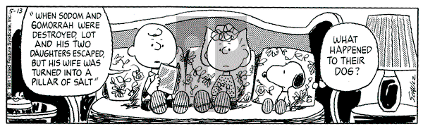 Peanuts on Monday May 13, 1991 Comic Strip
