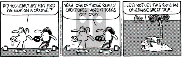 Pearls Before Swine on Monday March 17, 2003 Comic Strip