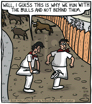The Argyle Sweater - Thursday May 16, 2024 Comic Strip