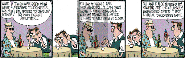 Monty on Tuesday March 17, 2015 Comic Strip