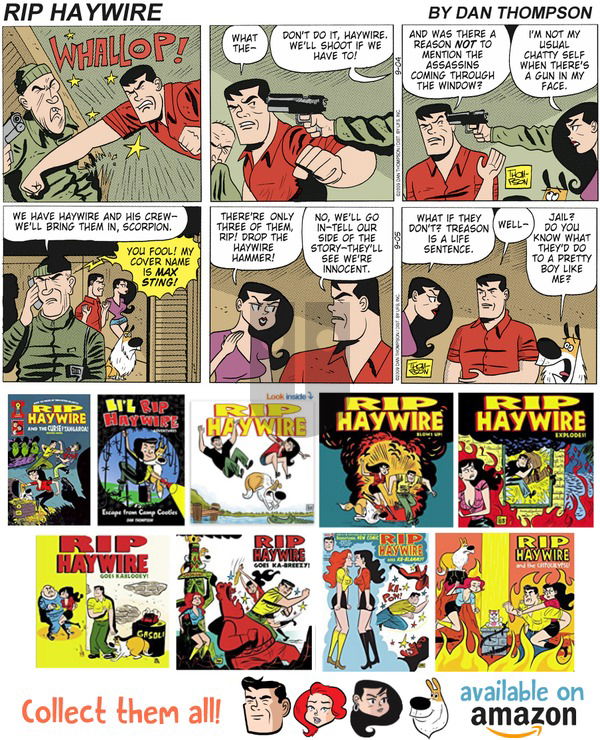 Rip Haywire on Sunday October 7, 2018 Comic Strip