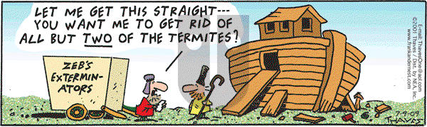 Frank and Ernest - Thursday July 9, 2009 Comic Strip