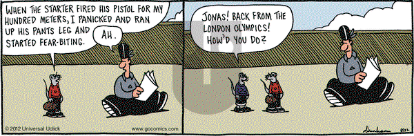 Overboard on Wednesday August 22, 2012 Comic Strip