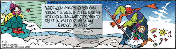 Rose is Rose - Monday January 9, 2012 Comic Strip