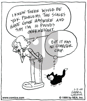 Kit 'N' Carlyle on Wednesday January 5, 2000 Comic Strip