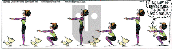Rose is Rose on Wednesday November 12, 2008 Comic Strip