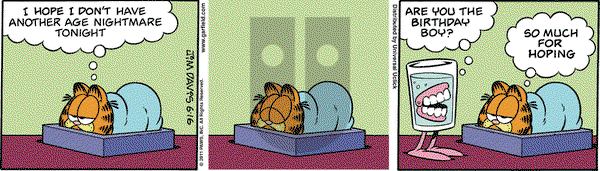 Garfield on Thursday June 16, 2011 Comic Strip