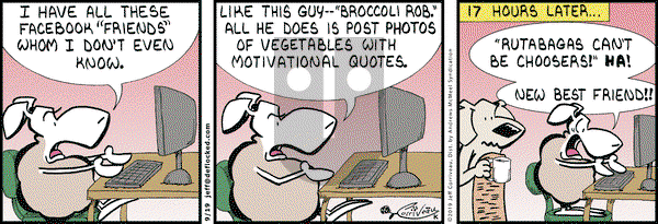 DeFlocked on Thursday September 19, 2019 Comic Strip
