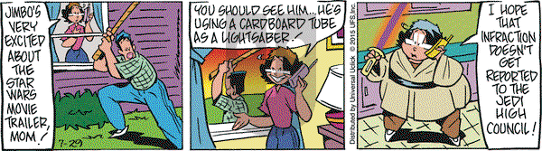 Rose is Rose on Wednesday July 29, 2015 Comic Strip