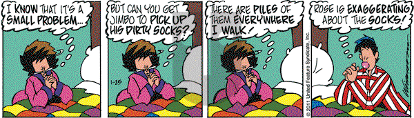 Rose is Rose on Tuesday January 25, 2011 Comic Strip