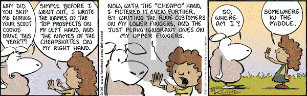 DeFlocked on Tuesday March 26, 2013 Comic Strip
