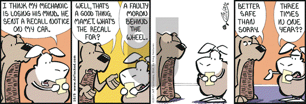 DeFlocked on Thursday October 5, 2017 Comic Strip