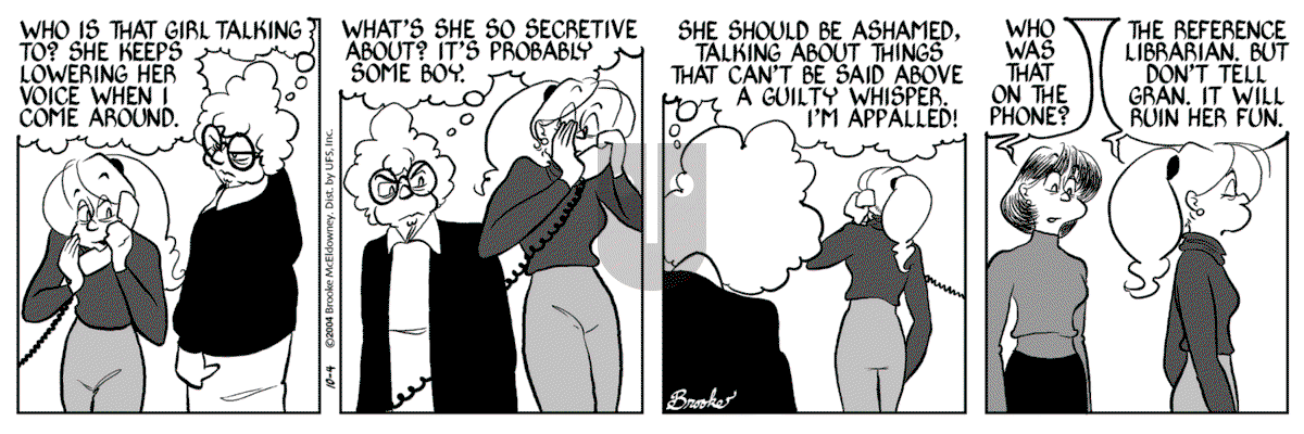 9 Chickweed Lane - Monday October 4, 2004 Comic Strip